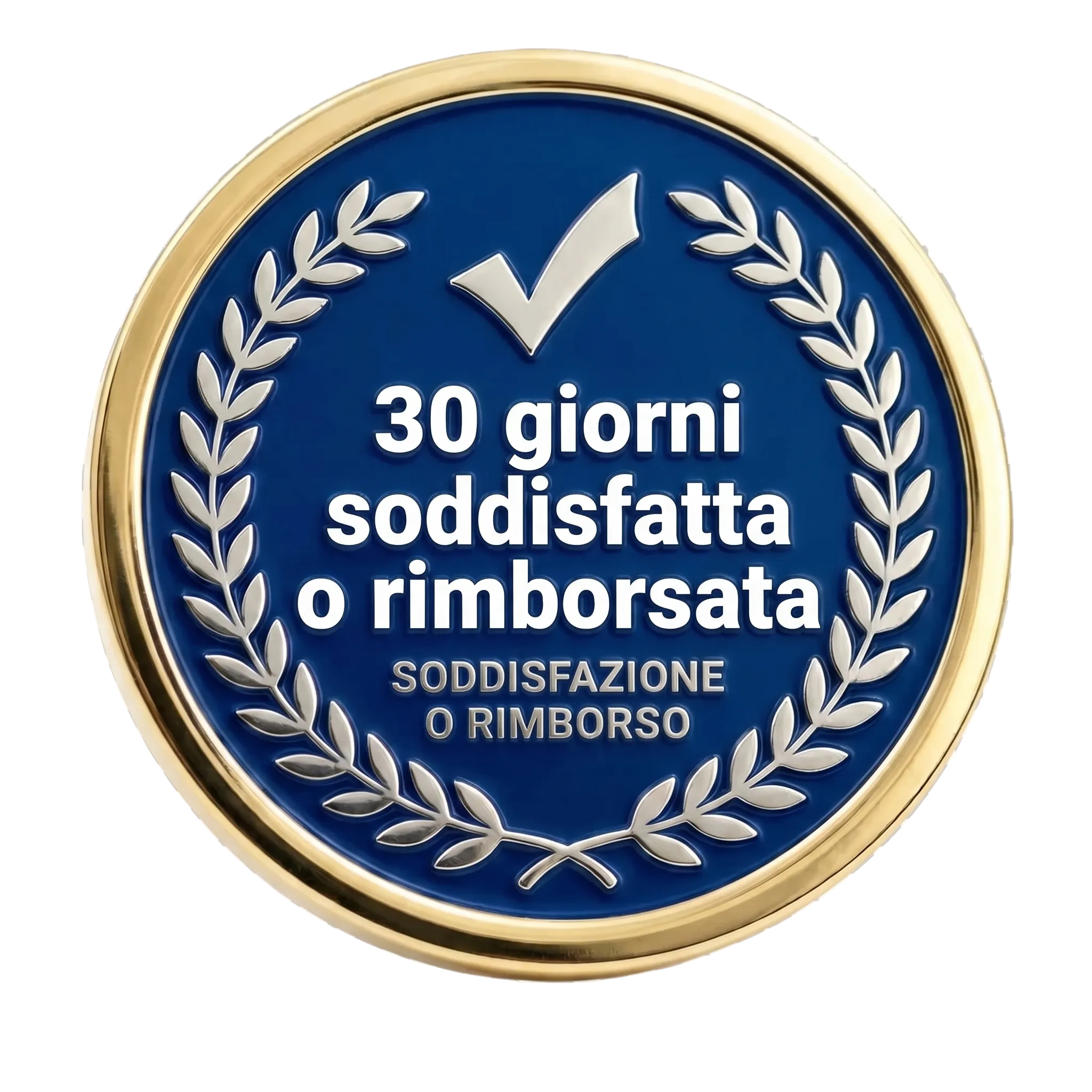 Garanzia soddisfatta o rimborsata 30 giorni