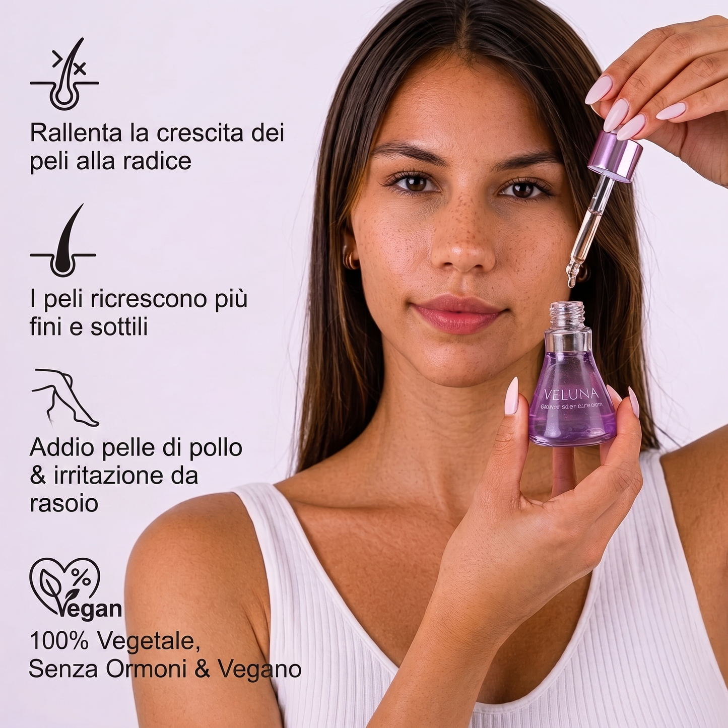 Viareline™ | Siero vegetale stop-ricrescita, dopo ogni epilazione