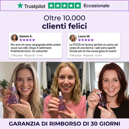 Viareline™ | Siero vegetale stop-ricrescita, dopo ogni epilazione